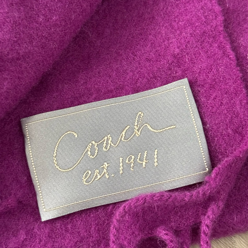Coach RARE Purple Leather Tote + 5 Matching Accessories | Collector Set - Picture 16 of 16